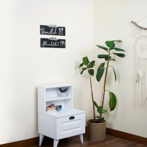 Start with Bismillah, End with Alhamdulillah (Pair) Wall Decor