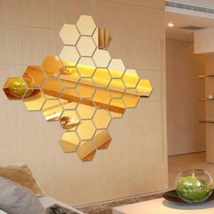 Hexagon Design Wall Decor