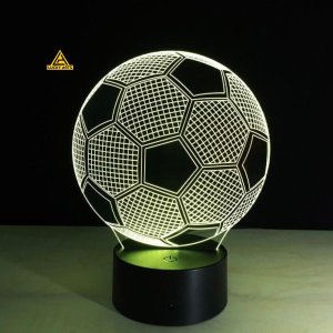 2D Football Illusion Lamp | Lucky Arts