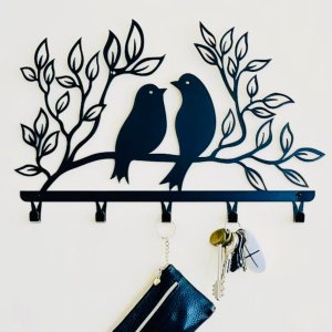 2D Birds Keychain Holder | Lucky Arts